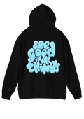 See the Good Black Hoodie