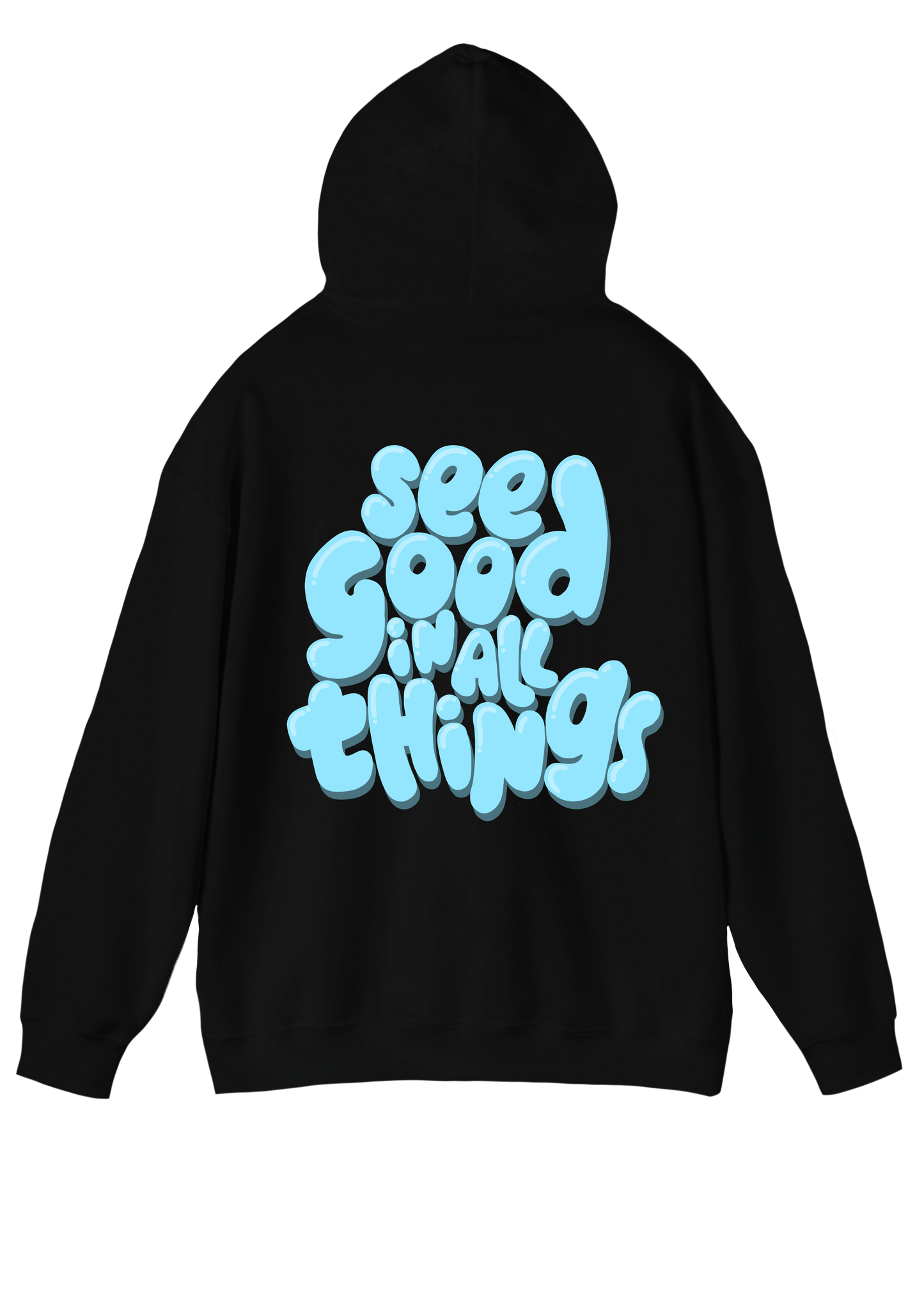 See the Good Black Hoodie