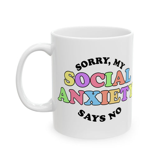 Puff Berry Social Anxiety Coffee Mug
