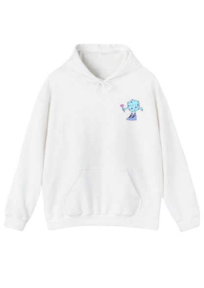Don't Stress White Hoodie