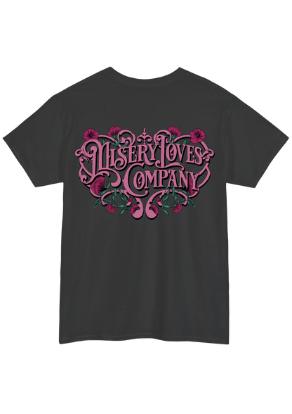Misery Loves Company Charcoal Tee