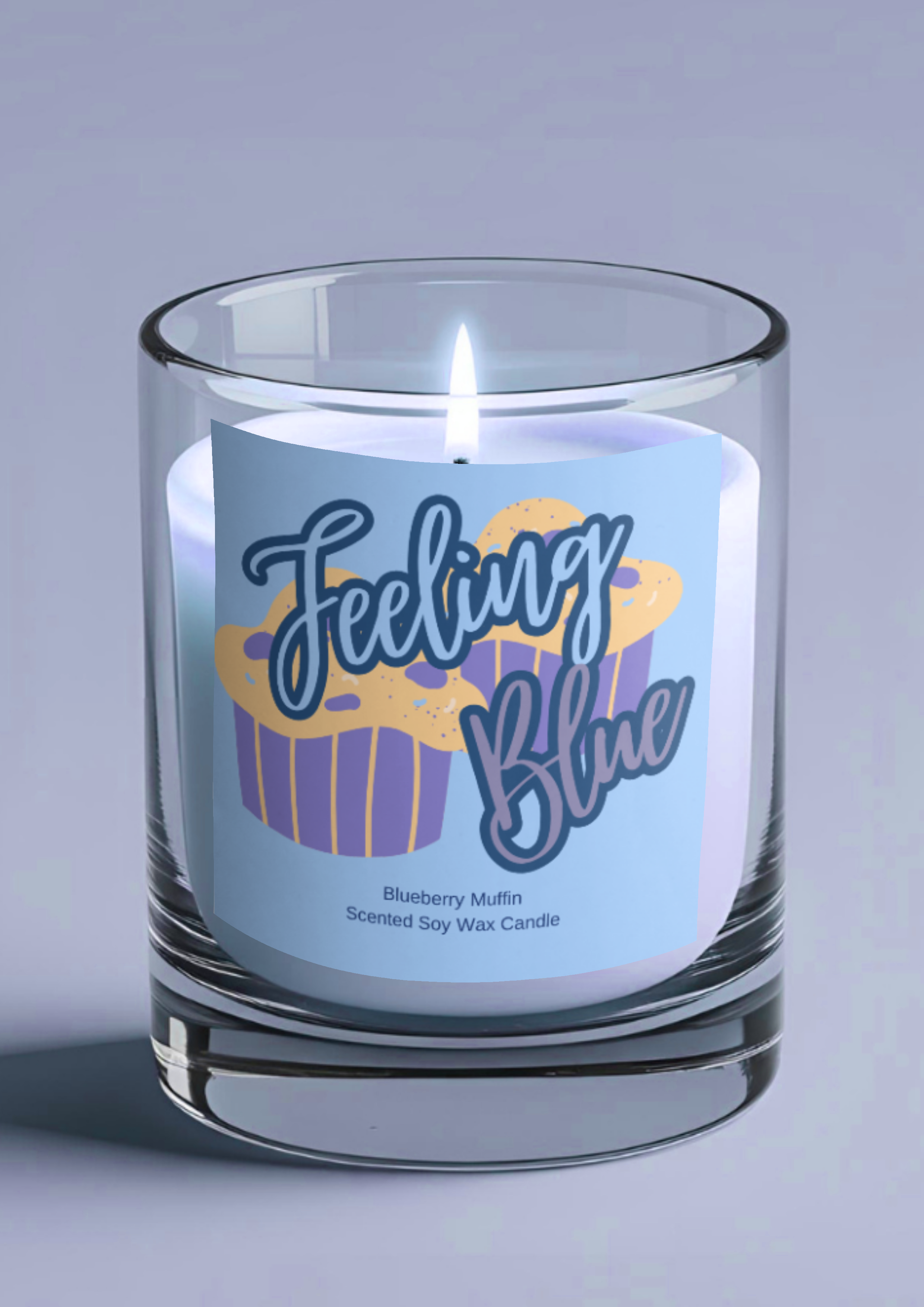 Feeling Blue Soy Wax Candle