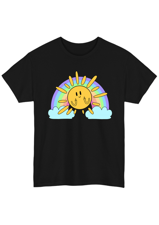 Sunshine Black Tee