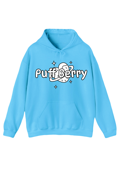 Puff Berry Blue Hoodie