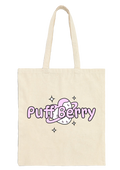 Puff Berry Tote Bag Pastel - Puff Berry