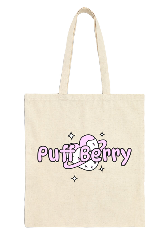 Puff Berry Tote Bag Pastel - Puff Berry