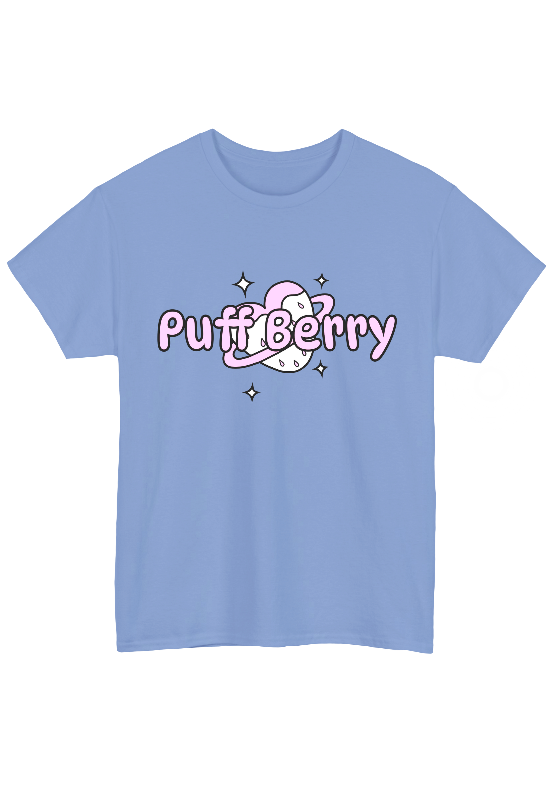 Puff Berry Pastel Blue Tee - Puff Berry