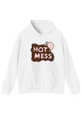 Hot Mess White Hoodie