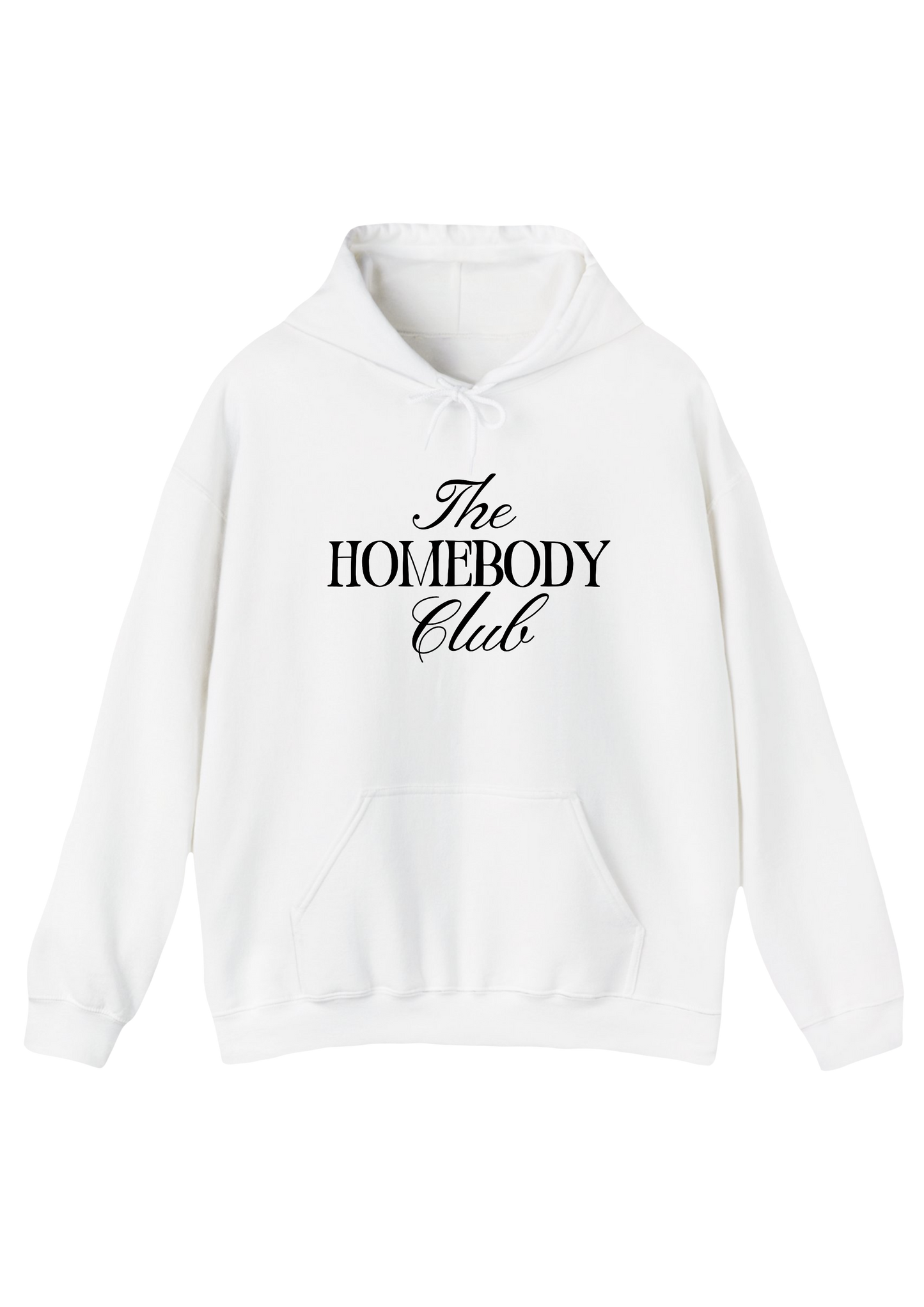 Homebody White Hoodie