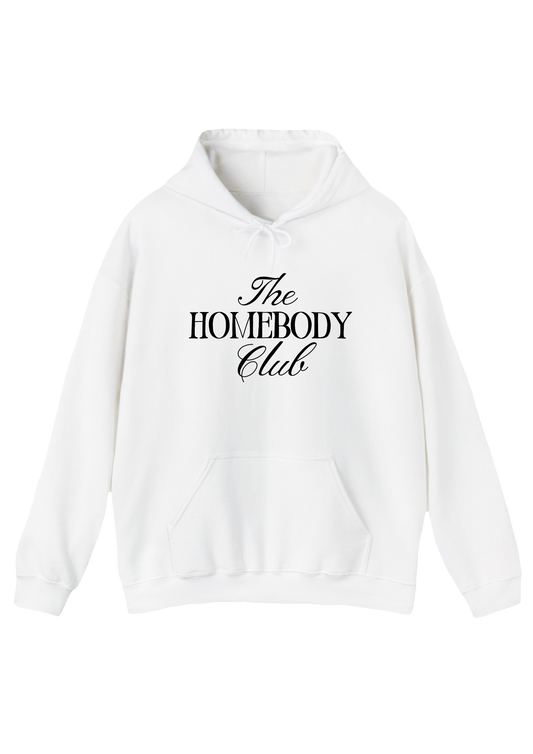 Homebody White Hoodie