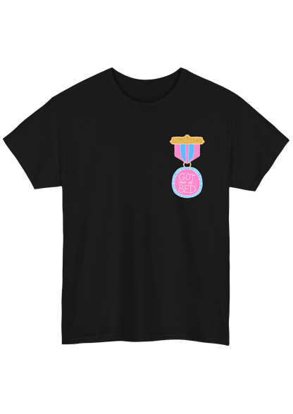 Got Out of Bed Award Black Tee