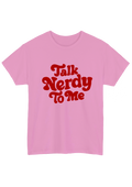 Talk Nerdy Pink Tee - Puff Berry