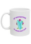 Birthstone White Mug - Puff Berry