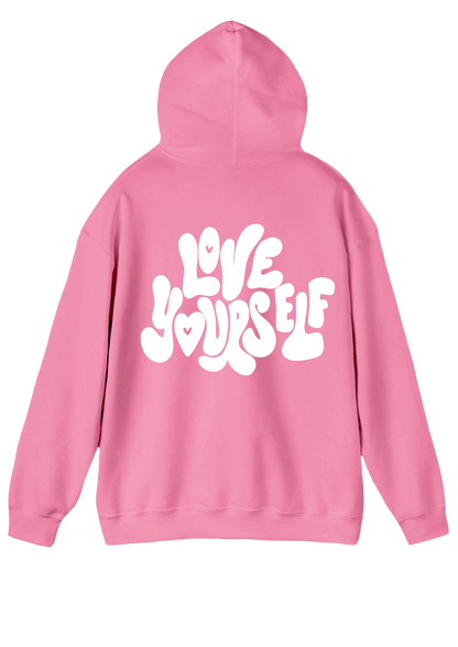 Love Yourself Pink Hoodie