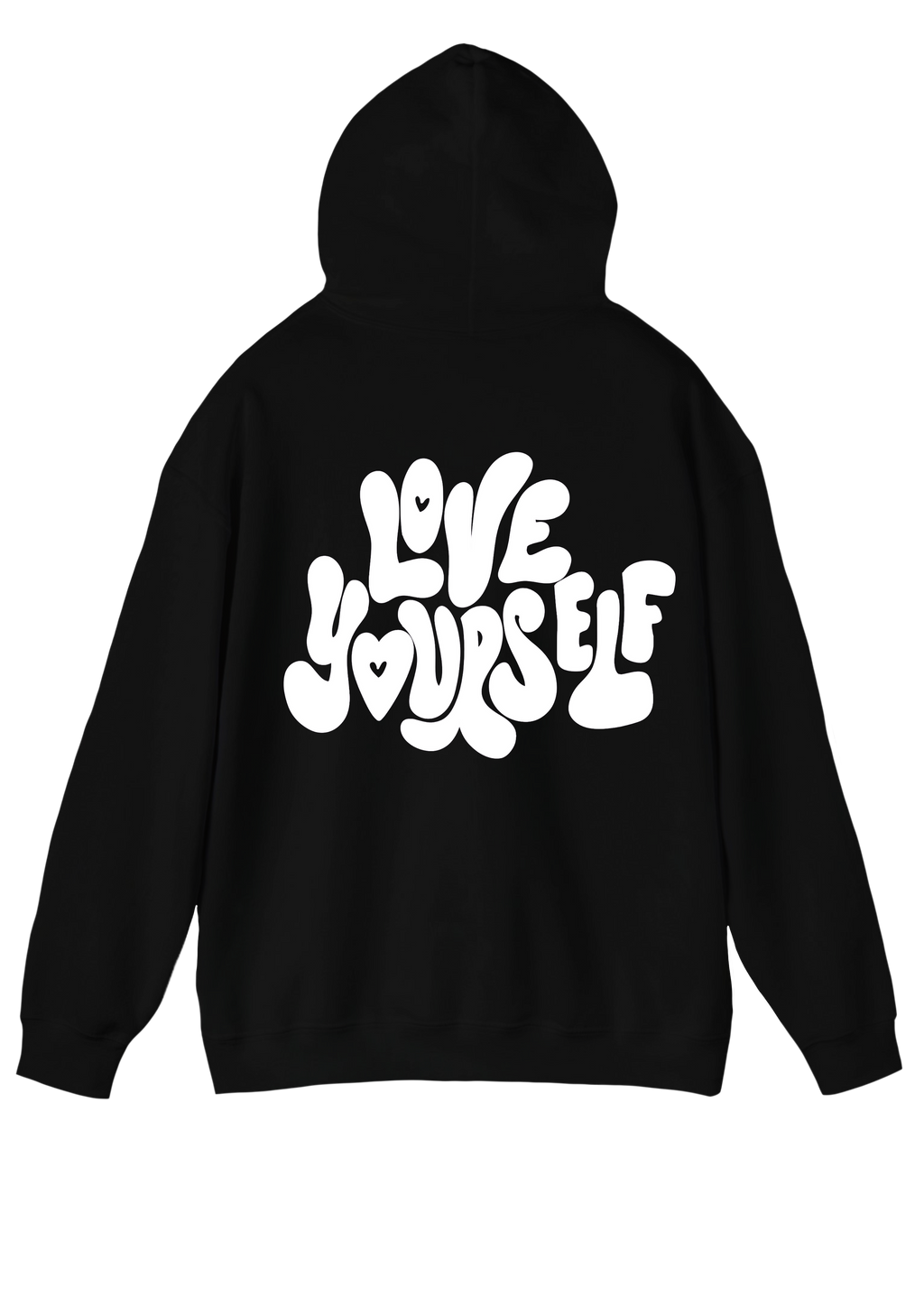 Love Yourself Black Hoodie