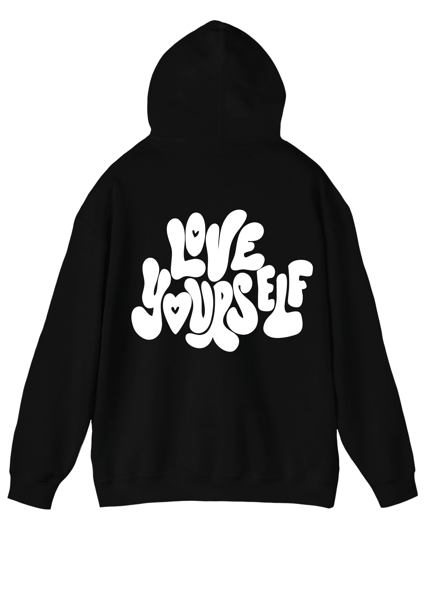 Love Yourself Black Hoodie