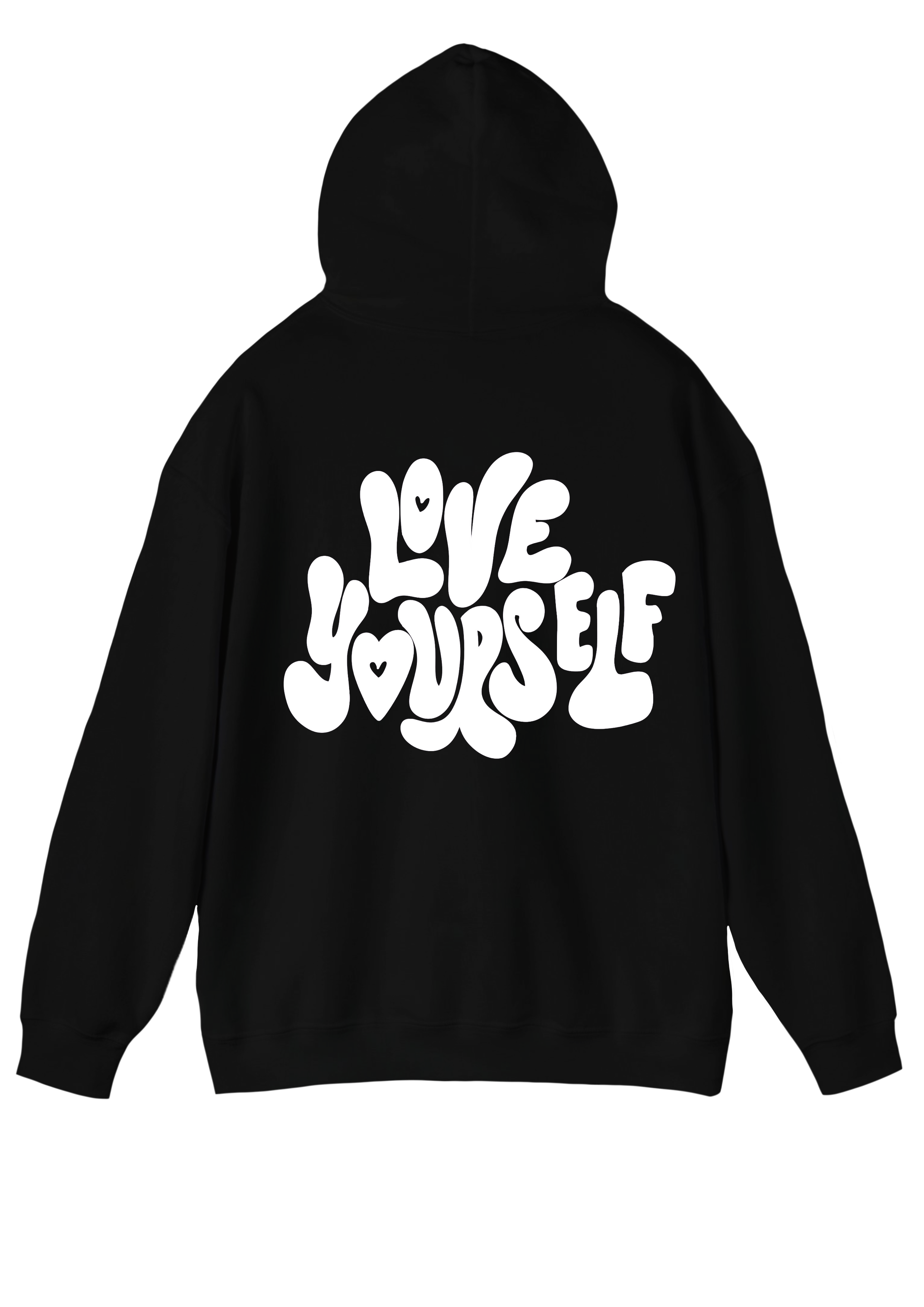 Love Yourself Black Hoodie