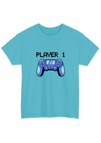 Player 1 Turquoise Tee