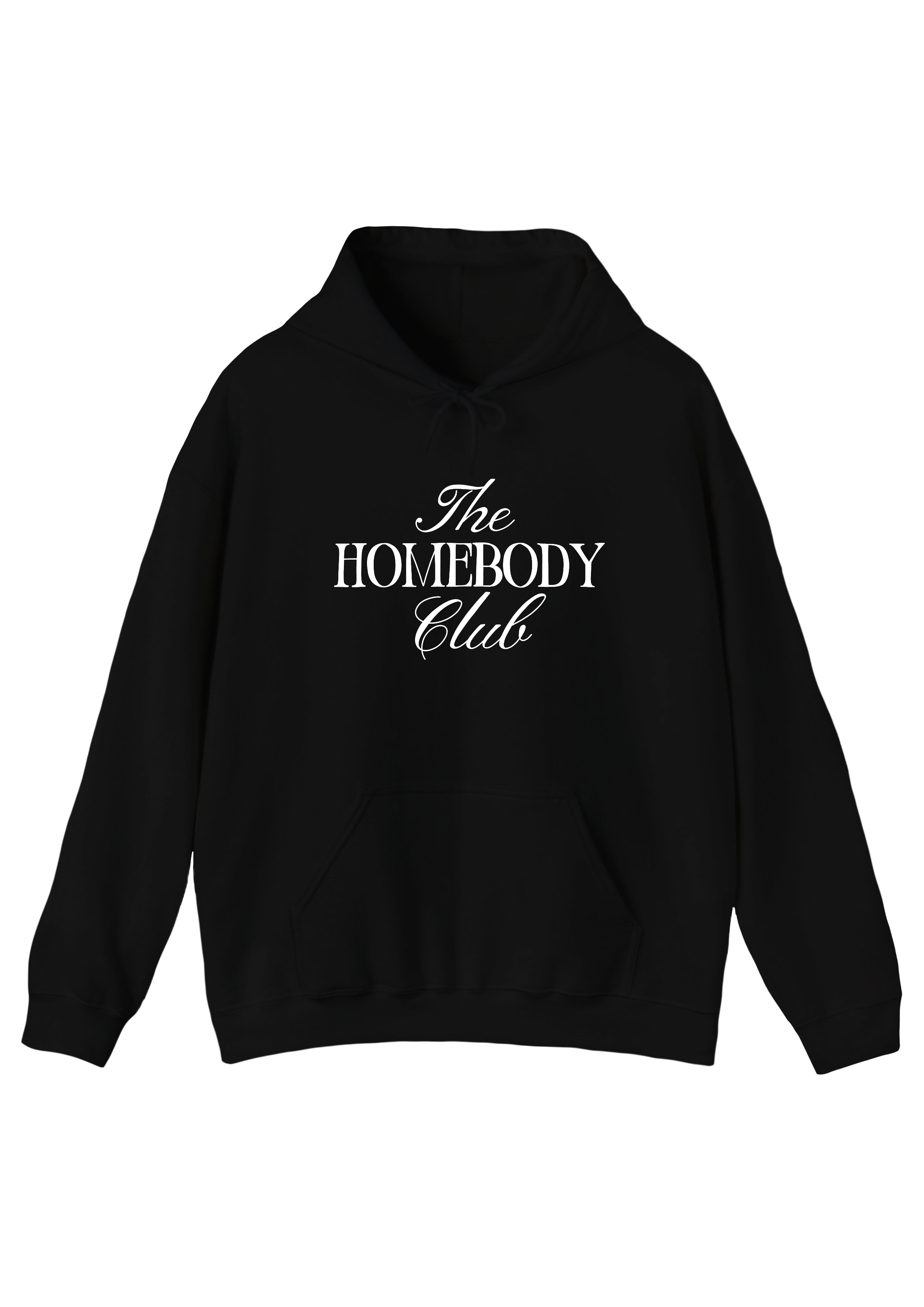 Homebody Black Hoodie