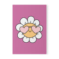 Flower Power Notebook A5 - Puff Berry