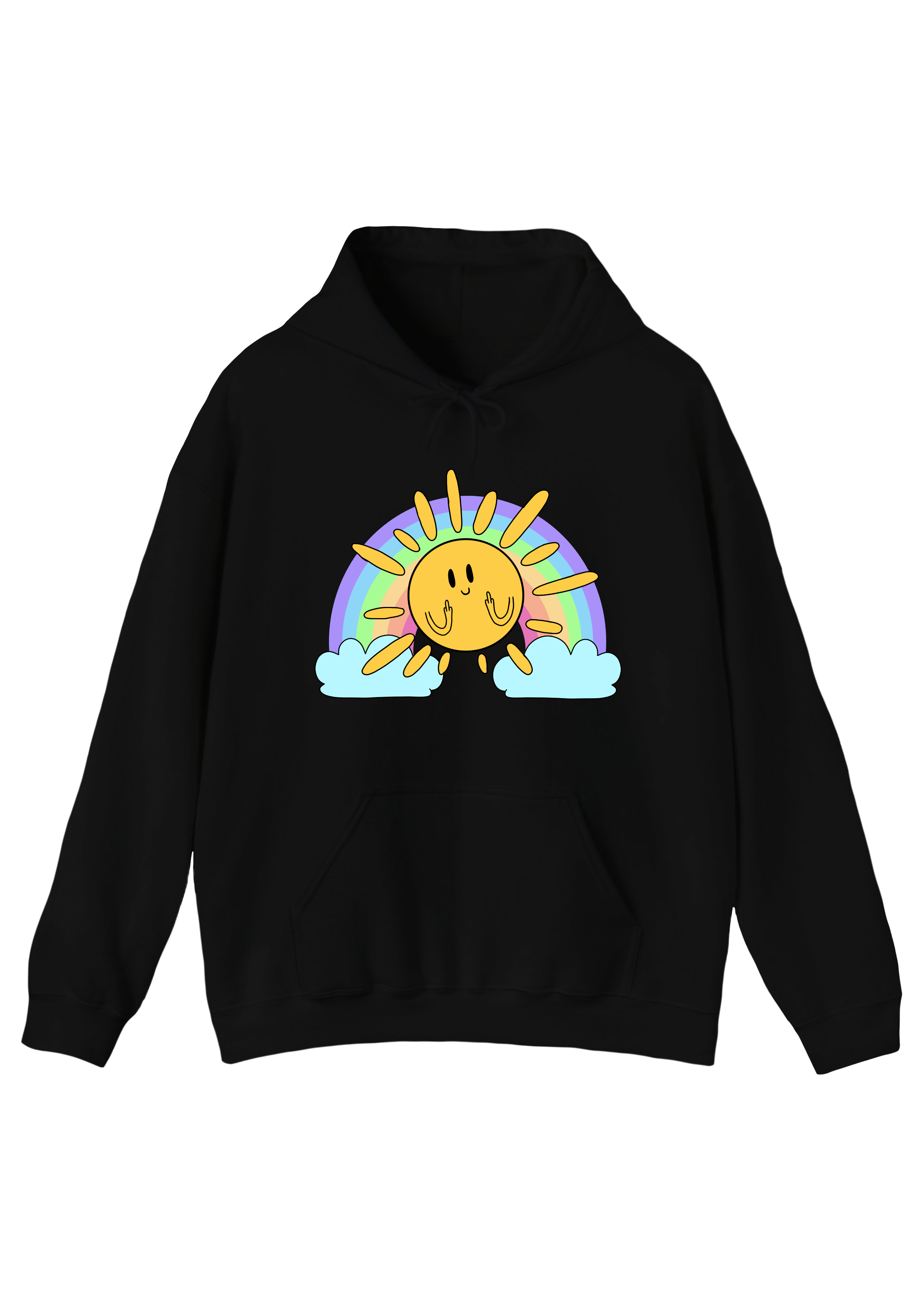 Sunshine Black Hoodie