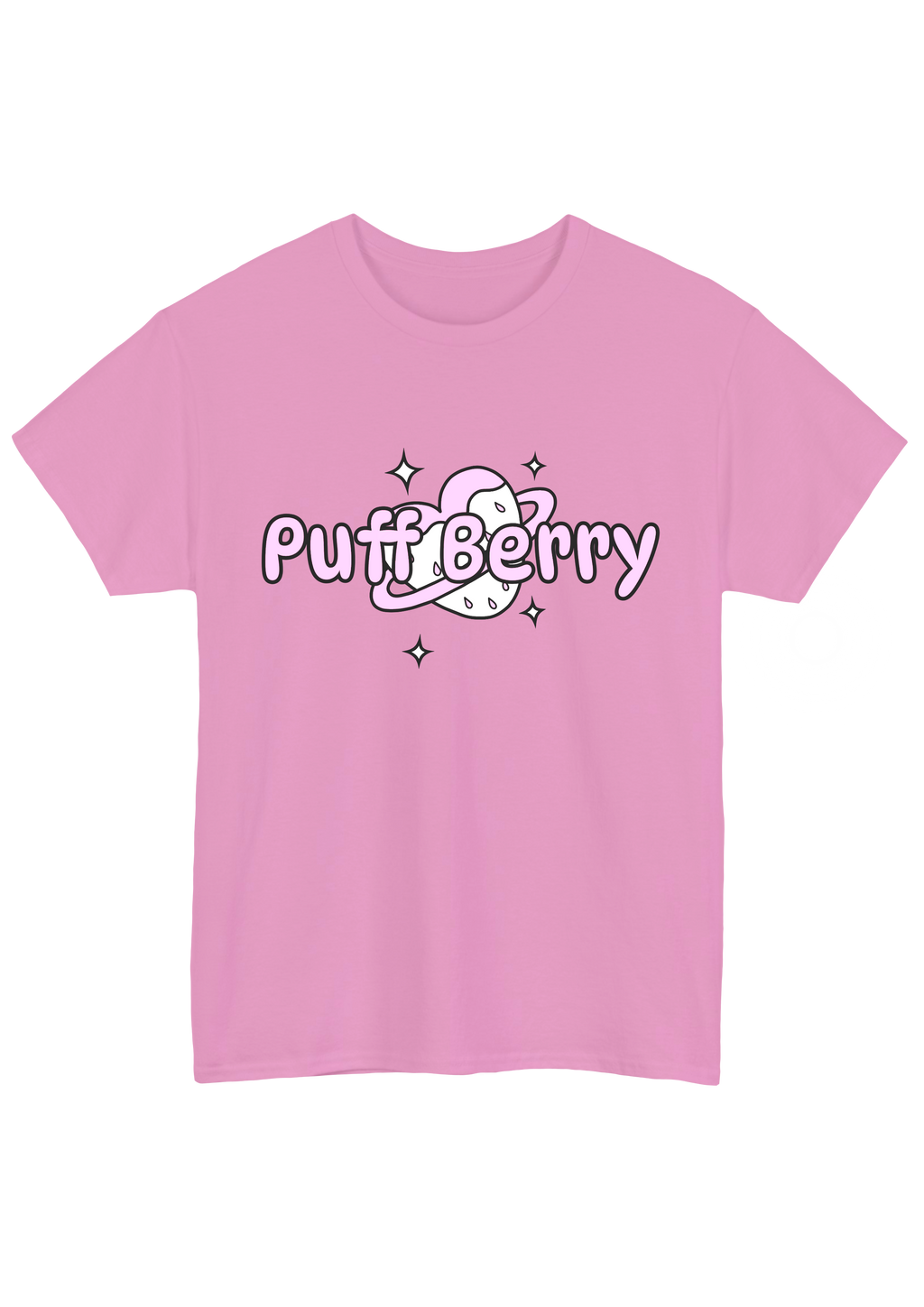 Puff Berry Pastel Pink Tee
