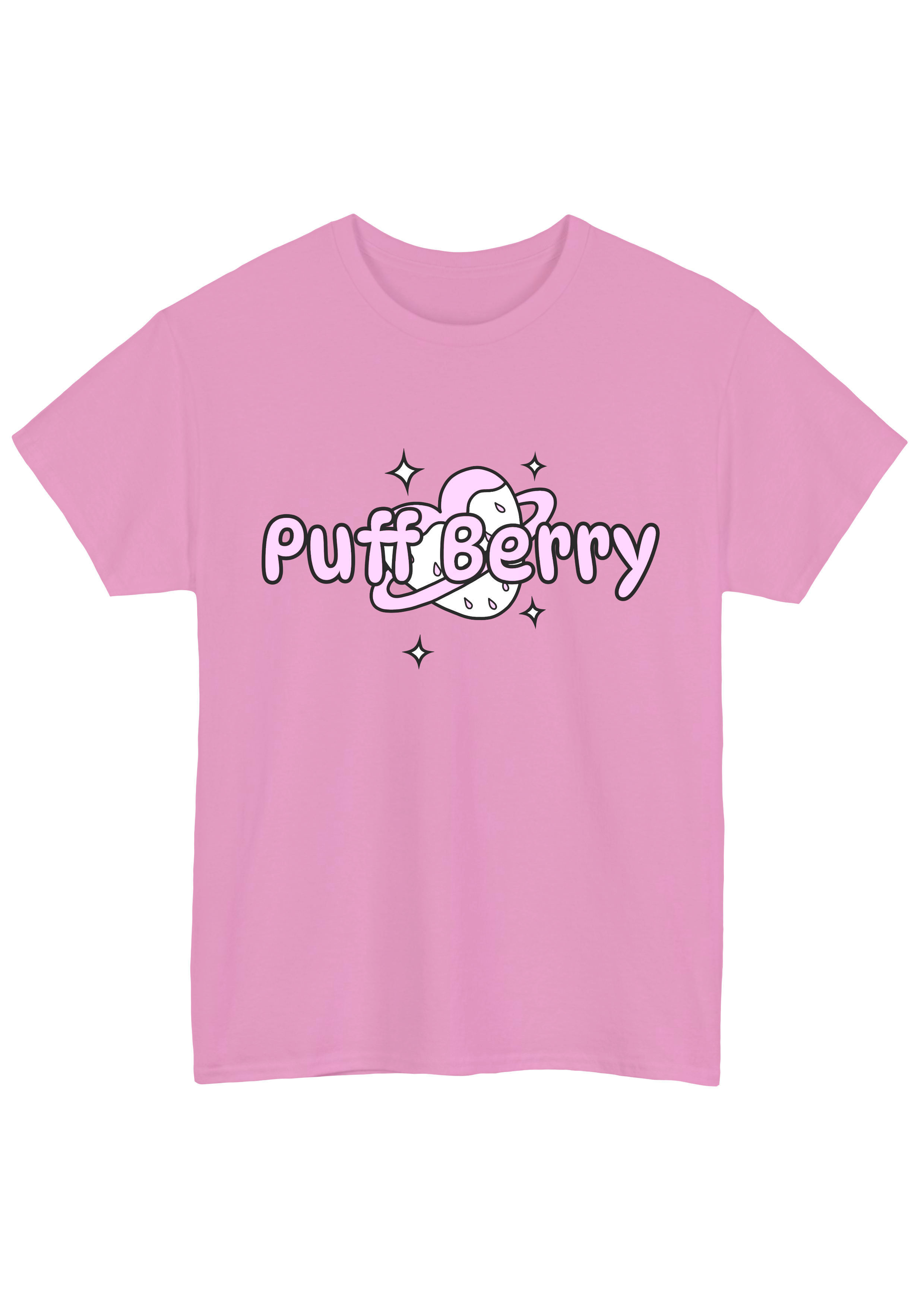 Puff Berry Pastel Pink Tee