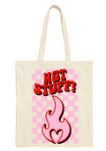 Hot Stuff Tote Bag - Puff Berry