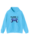 Player 1 Blue Hoodie