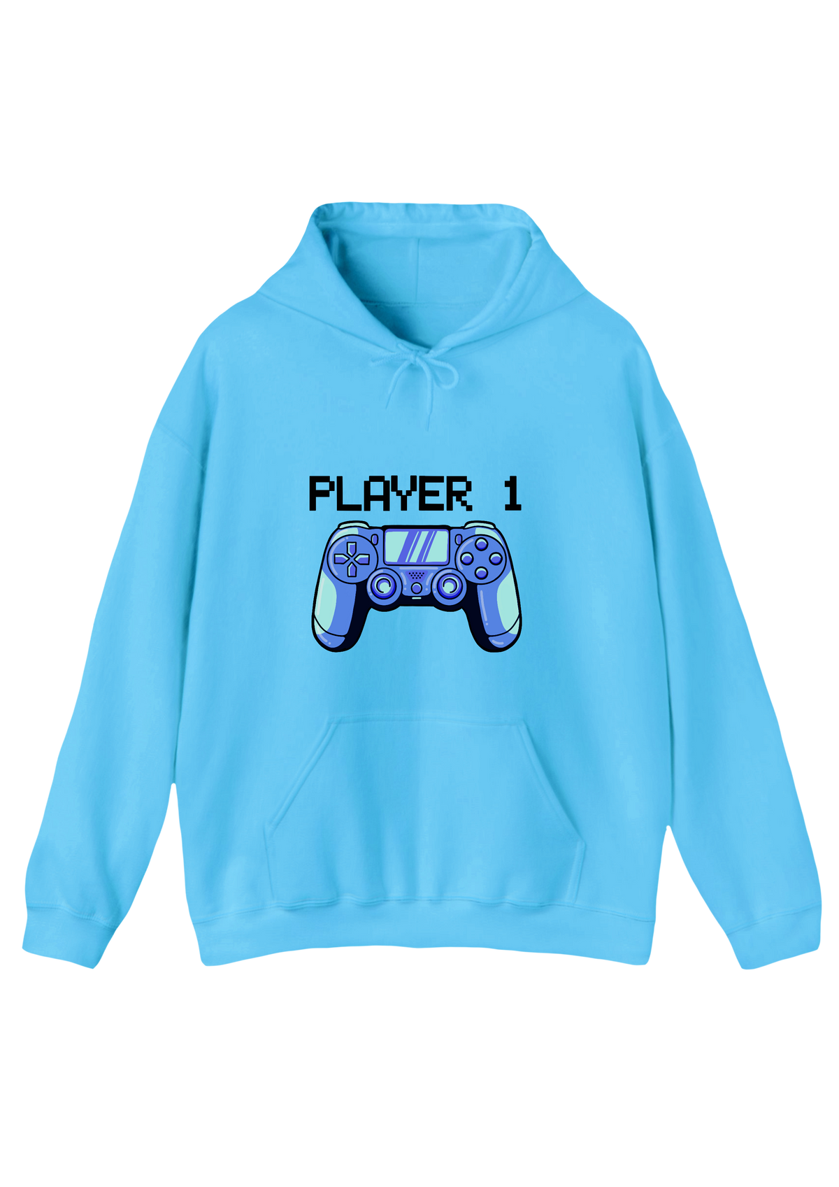 Player 1 Blue Hoodie