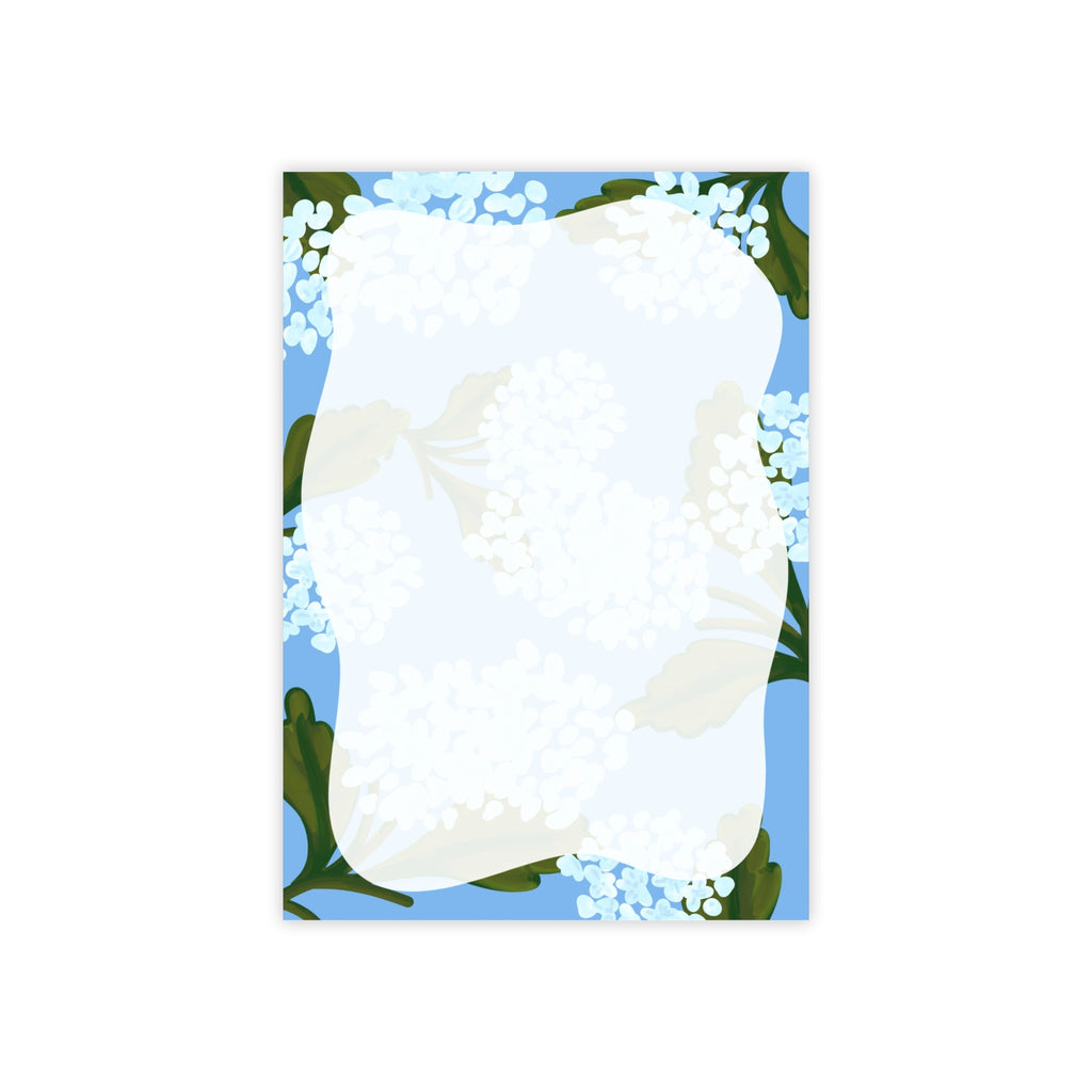 Hydrangea Notepad A5