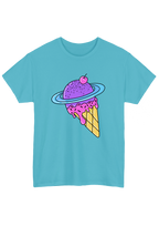Cosmic Ice Cream Turquoise Tee