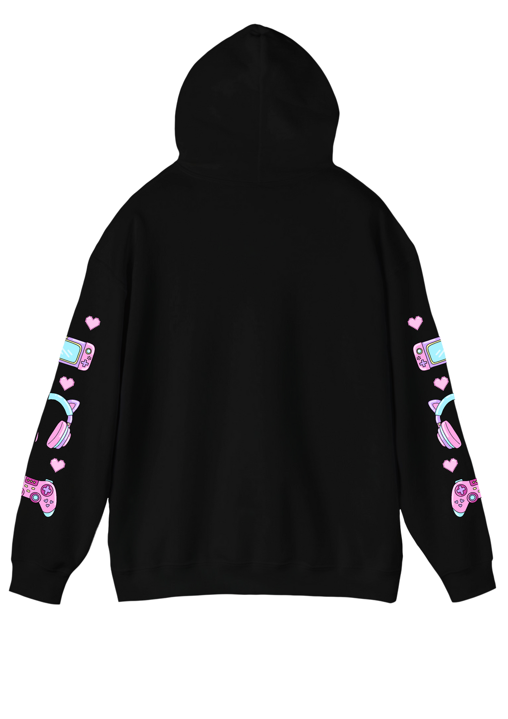 Gamer Girl Black Hoodie