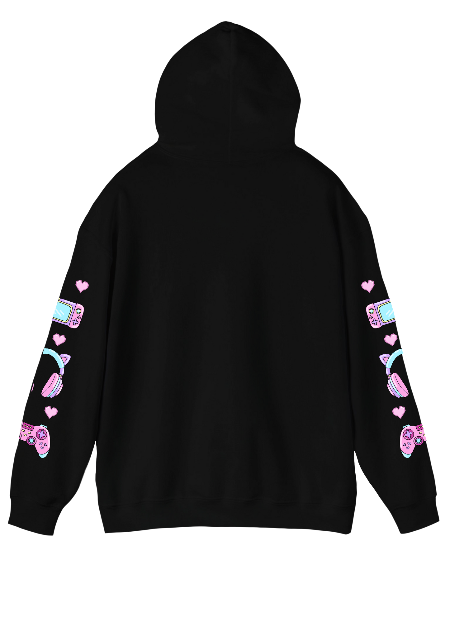Gamer Girl Black Hoodie