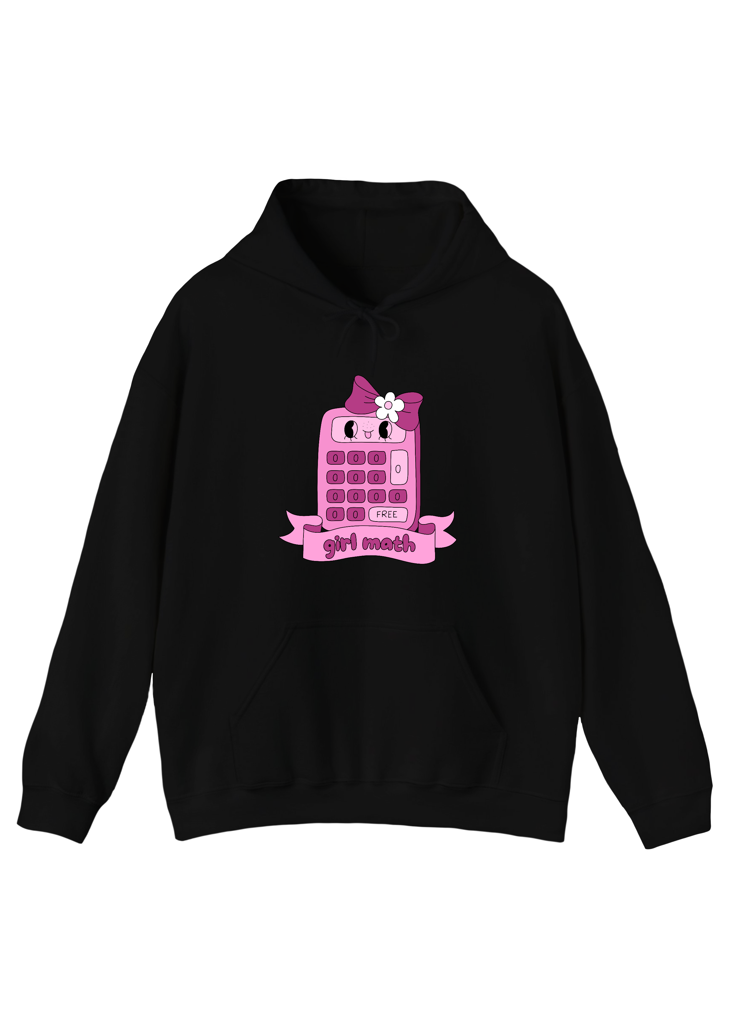 Girl Math Black Hoodie