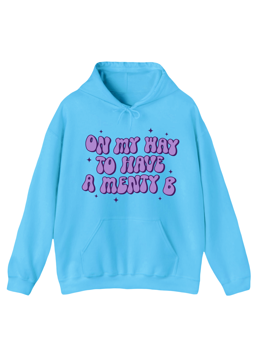 Menty B Blue Hoodie