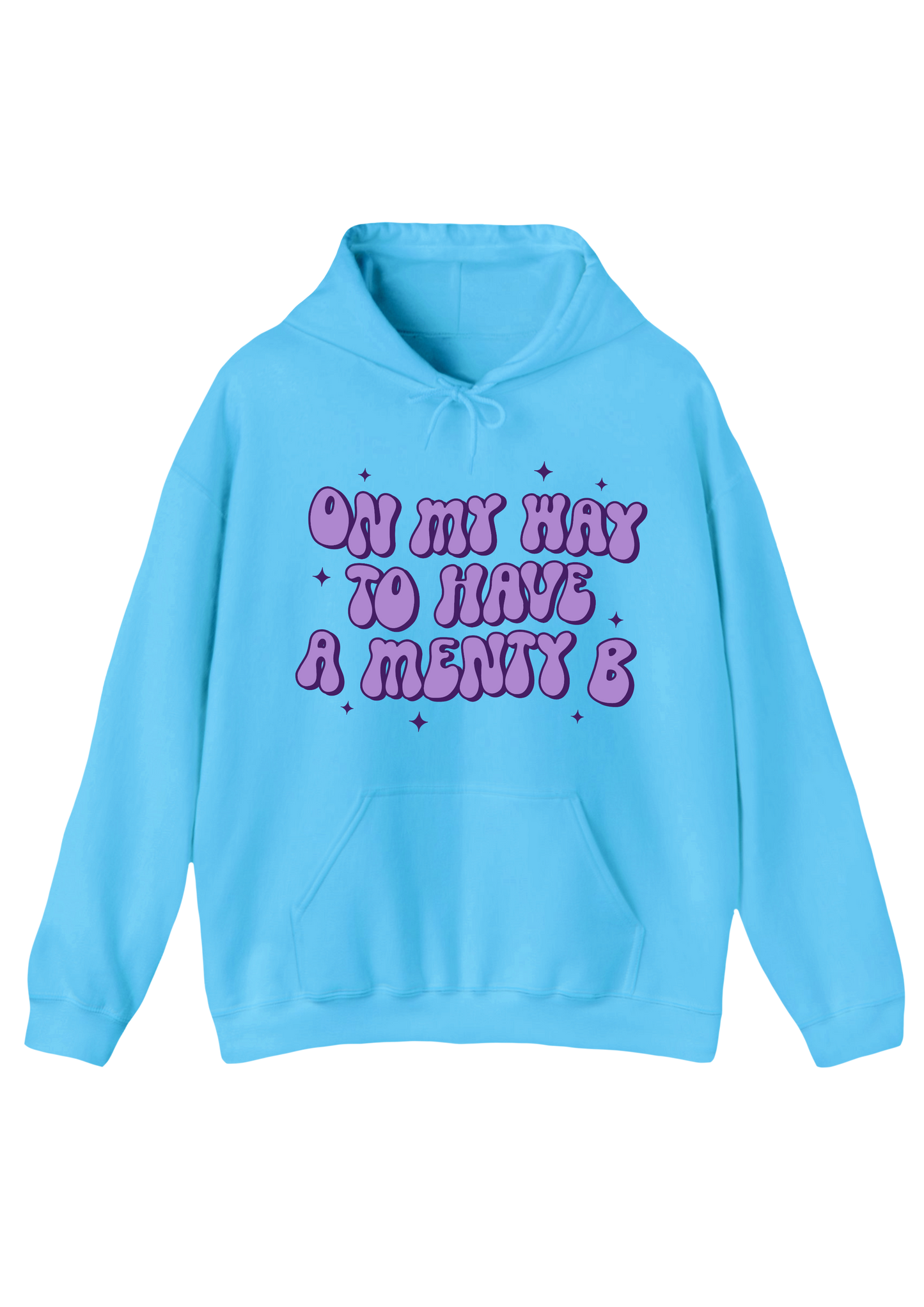 Menty B Blue Hoodie
