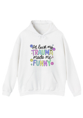 Trauma White Hoodie