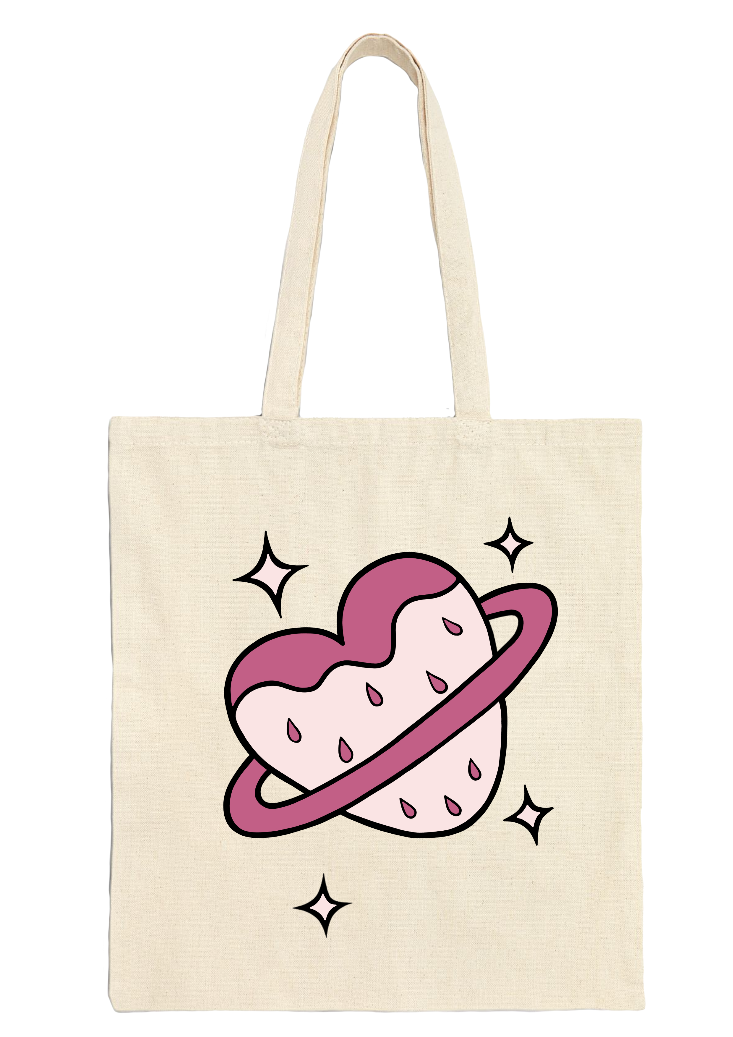 Puff Berry Tote Bag