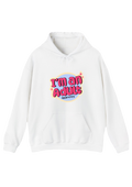 I'm An Adult White Hoodie