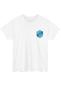 Survivor White Tee - Puff Berry