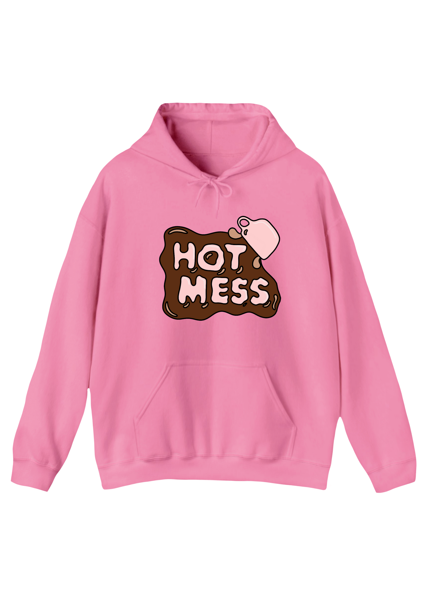 Hot Mess Pink Hoodie