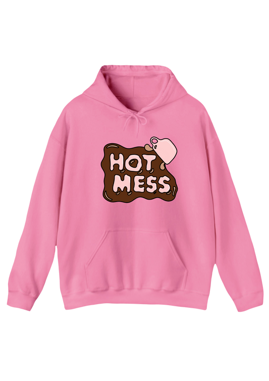 Hot Mess Pink Hoodie