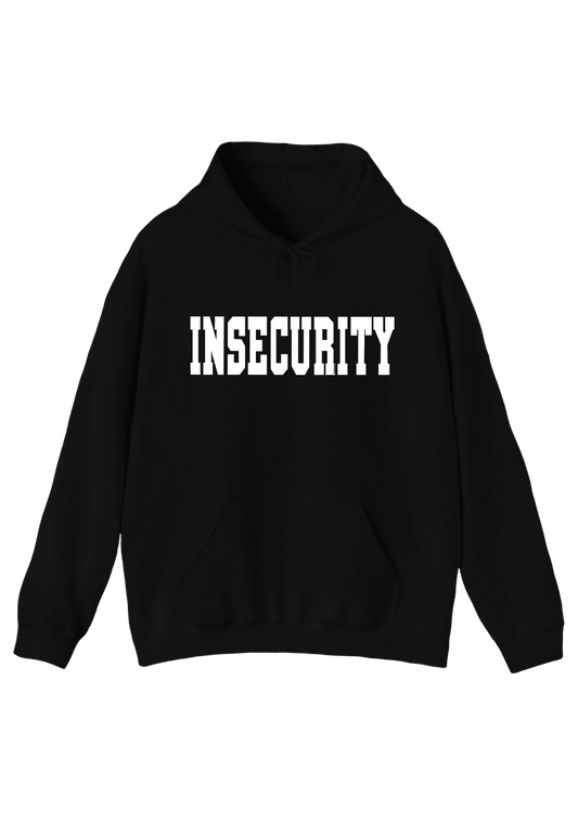 Insecurity Black Hoodie
