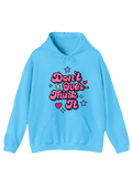 Don't Overthink It Blue Hoodie