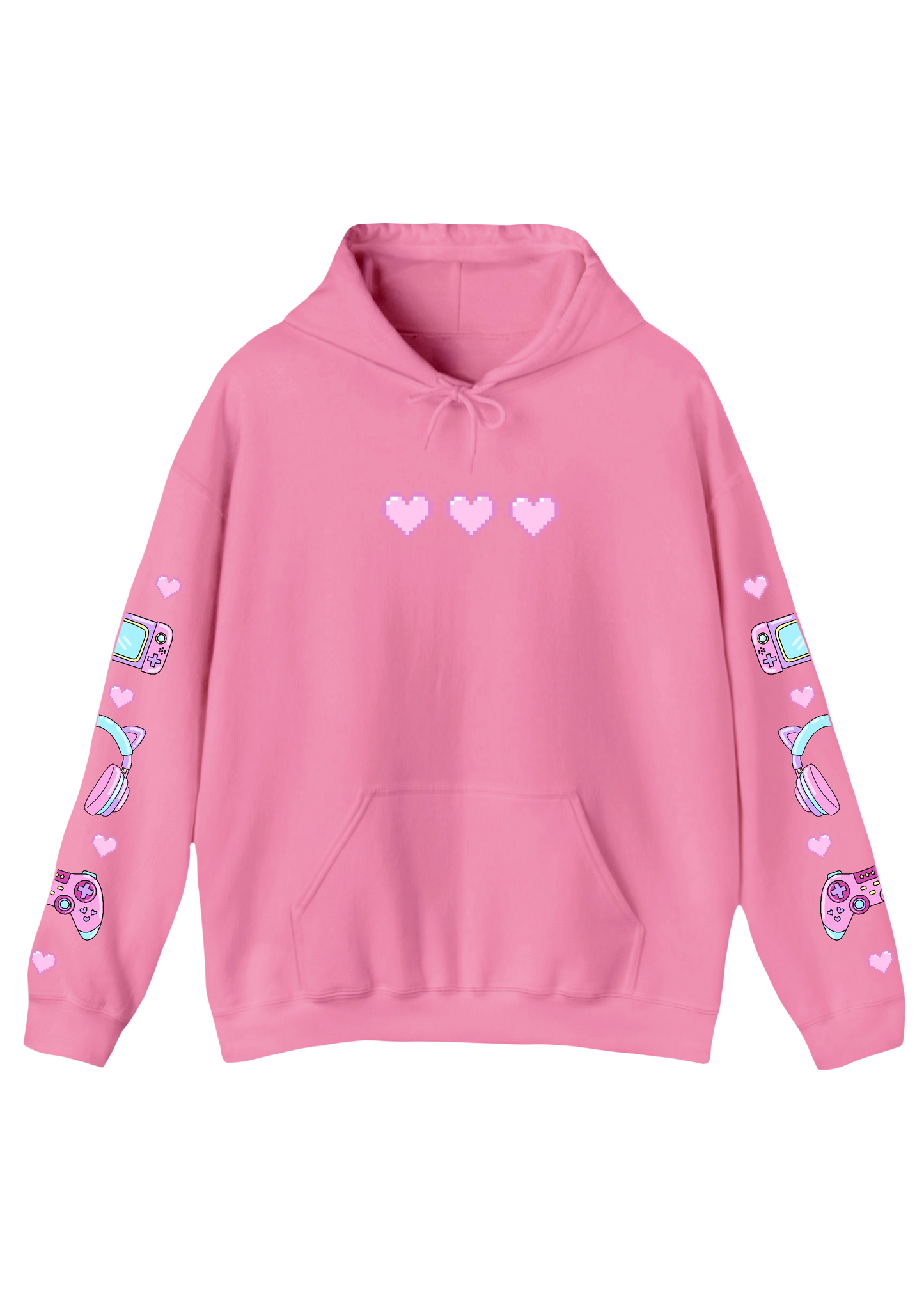 Gamer Girl Pink Hoodie