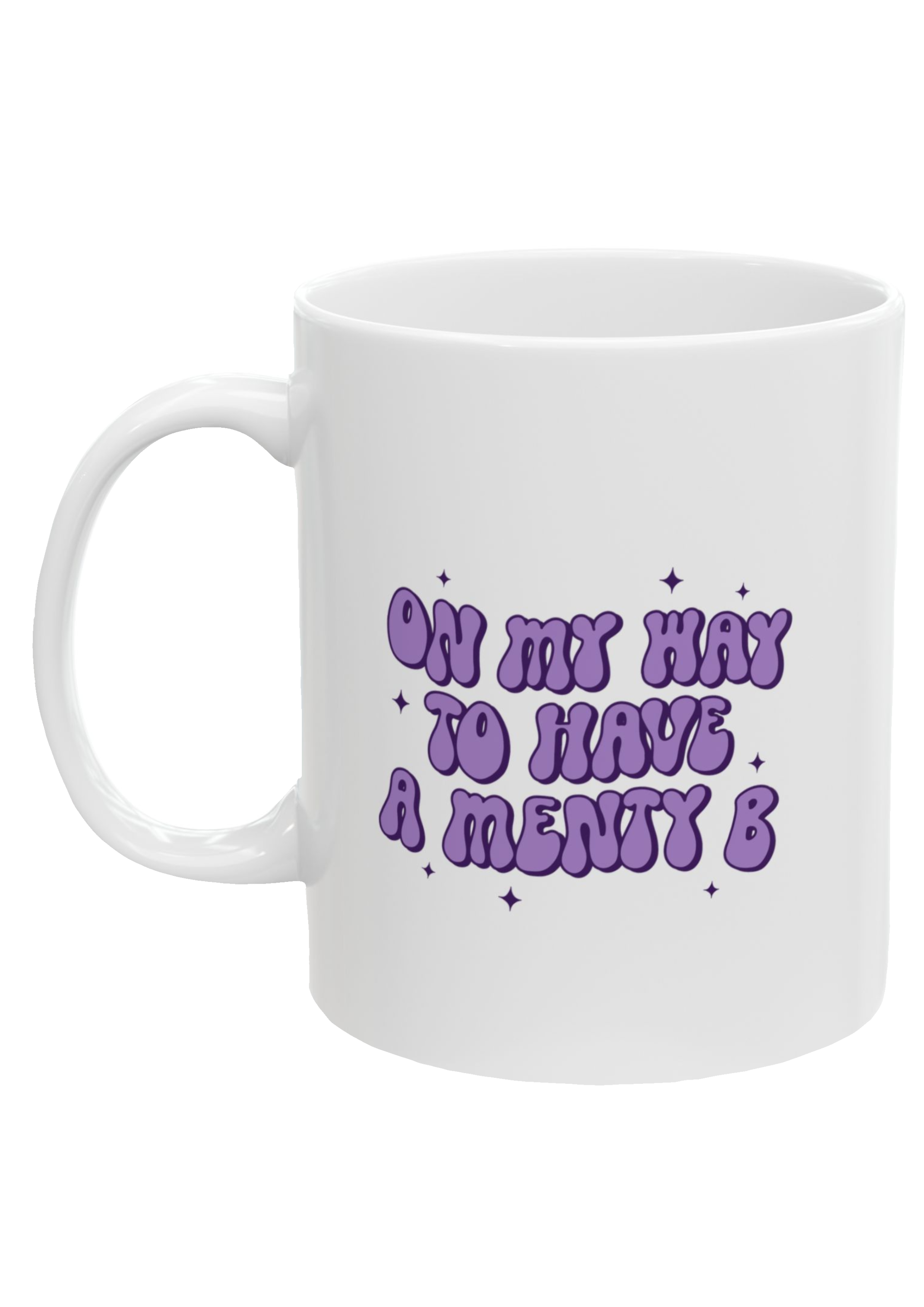 Menty B White Mug