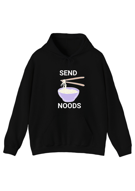 Send Noods Black Hoodie