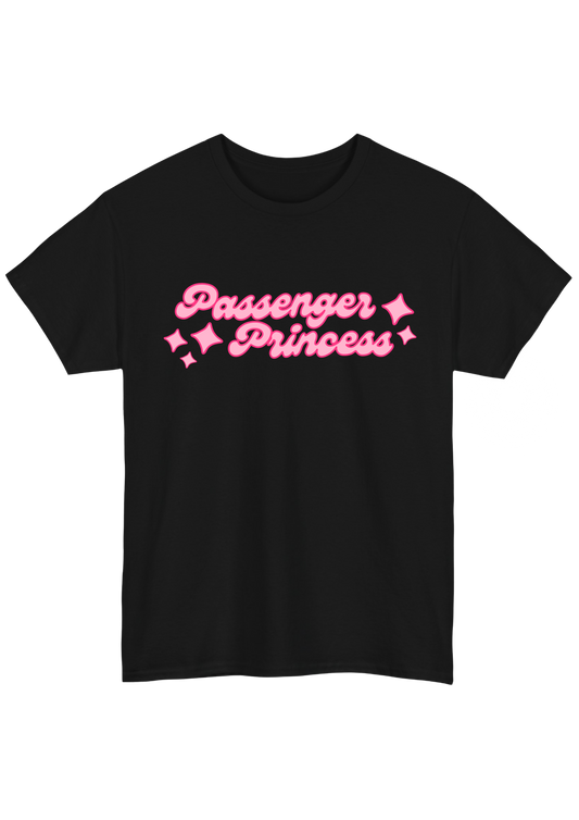 Passenger Princess Black Tee - Puff Berry