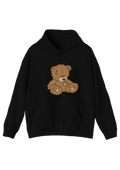 Teddy Bear Black Hoodie